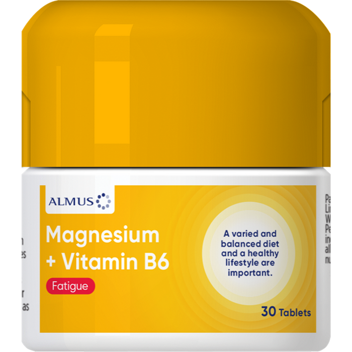 Almus Magnesium 375mg & Vitamin B6Â Tablets