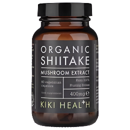 Kiki Health Organic Shiitake Extract Mushroom 60 Vegicaps