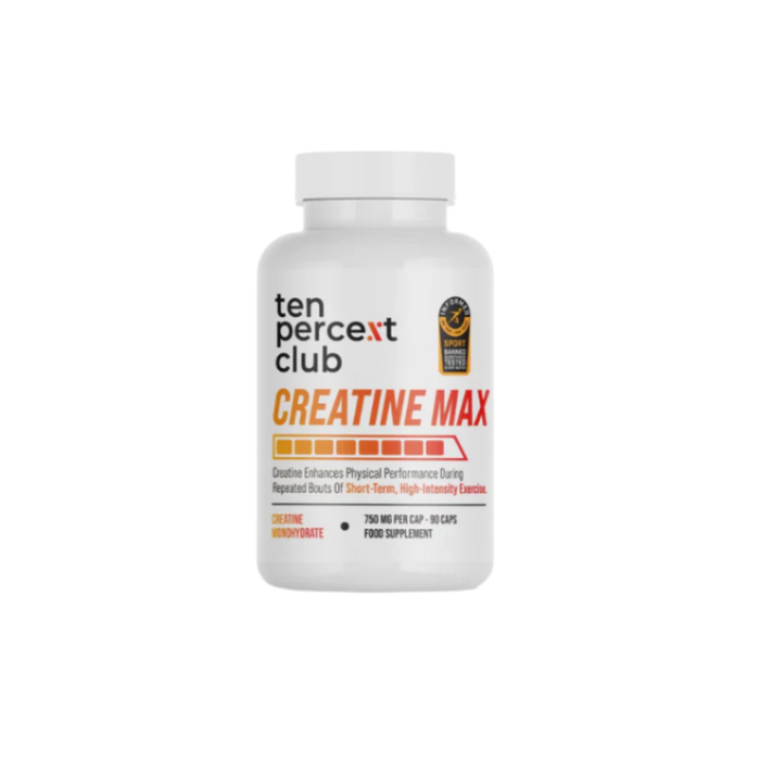 The Ten Percent Club Creatine Max 90 Capsules