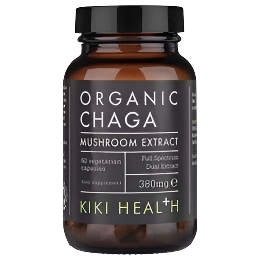 Kiki Health Organic Chaga Extract Mushroom 60 Vegicaps
