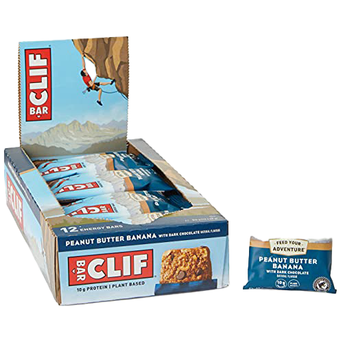 CLIF Bar 12x68g Peanut Butter Banana with Dark Chocolate