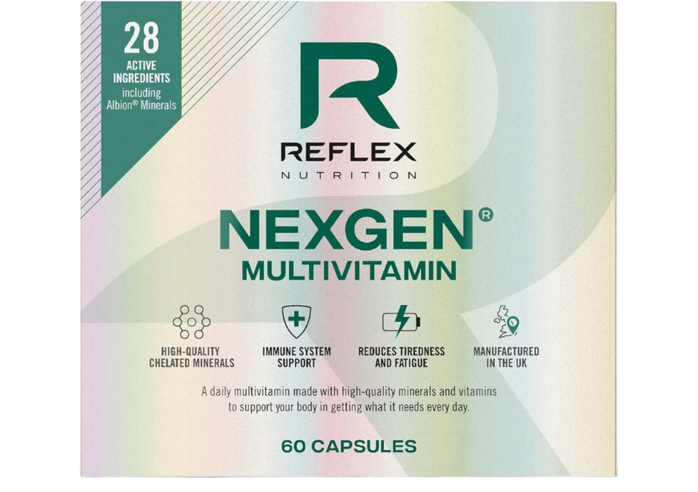 Reflex Nutrition Nexgen Sports Multivitamin - 60 caps