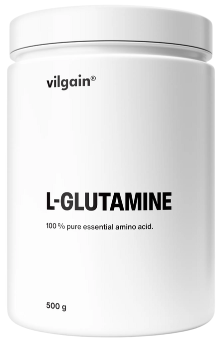 Vilgain L-Glutamine 500g ā Muscle Recovery, Immunity & Gut Health Support