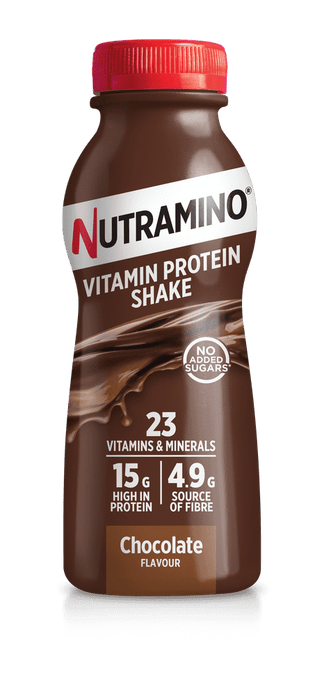 Nutramino Vitamin Protein Shake 6x325ml - Chocolate - Sports Nutrition at MySupplementShop by Nutramino