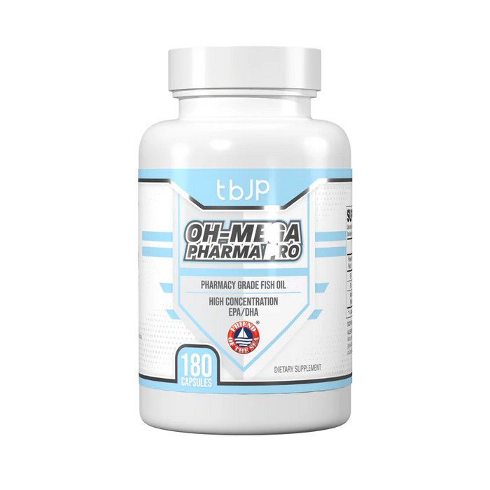 Trained By JP Oh-Mega Pharma Pro 180 Capsules â Pharmacy-Grade Omega Supplement