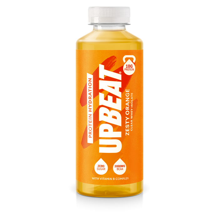 Upbeat Protein Hydration 12x500ml Zesty Orange - Whey Proteins at MySupplementShop by Upbeat
