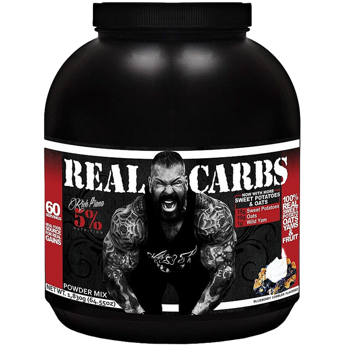 5% Nutrition Real Carbs, Strawberry Shortcake - 1920 grams