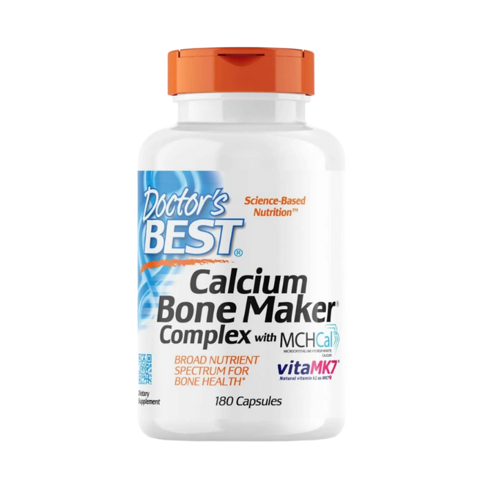 Doctor's Best Calcium Bone Maker Complex mit MCHCal â 180 Kapseln
