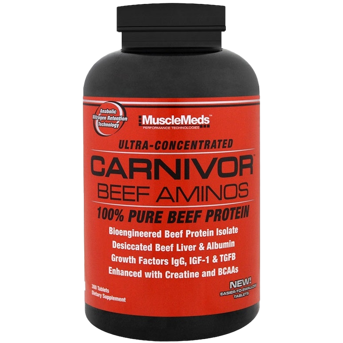 MuscleMeds Carnivor Beef Aminos - 300 tablets
