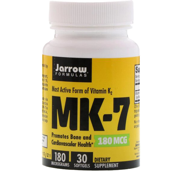 Jarrow Formulas Vitamin K2 MK-7, 180mcg - 30 softgels