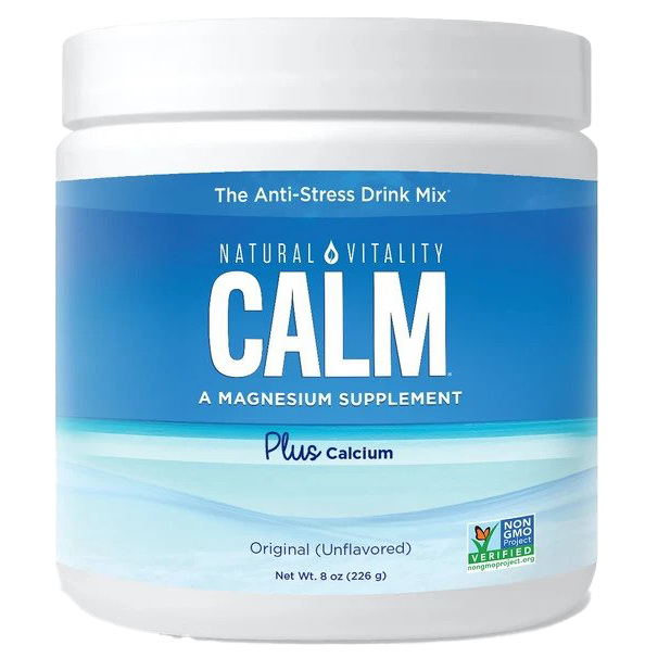 Natural Vitality Natural Calm Plus Calcium Unflavored 226g