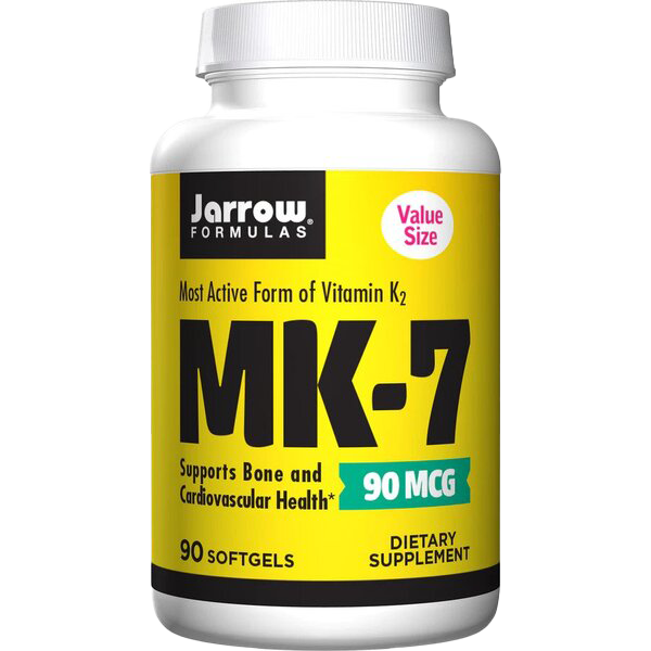 Jarrow Formulas Vitamin K2 MK-7, 90mcg - 90 softgels