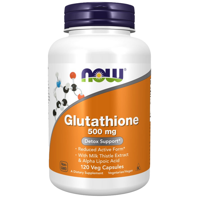 NOW Foods Glutathione 500mg 120 vcaps