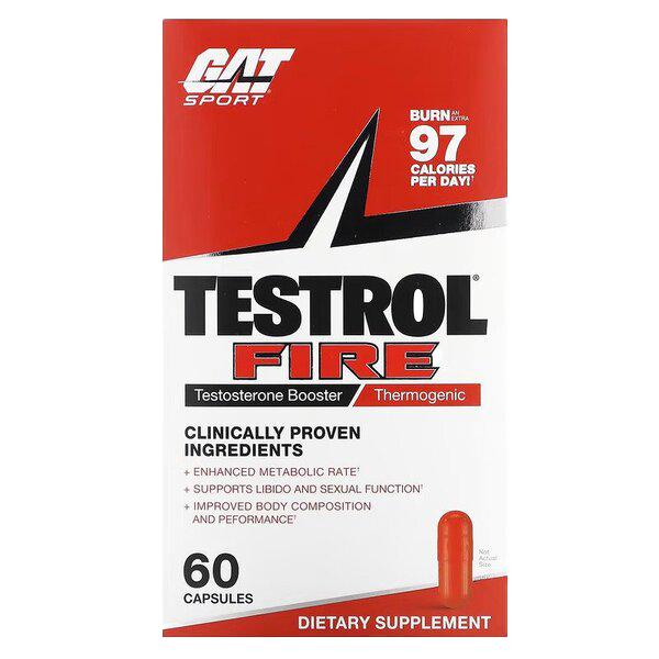 GAT Testrol Fire - 60 caps