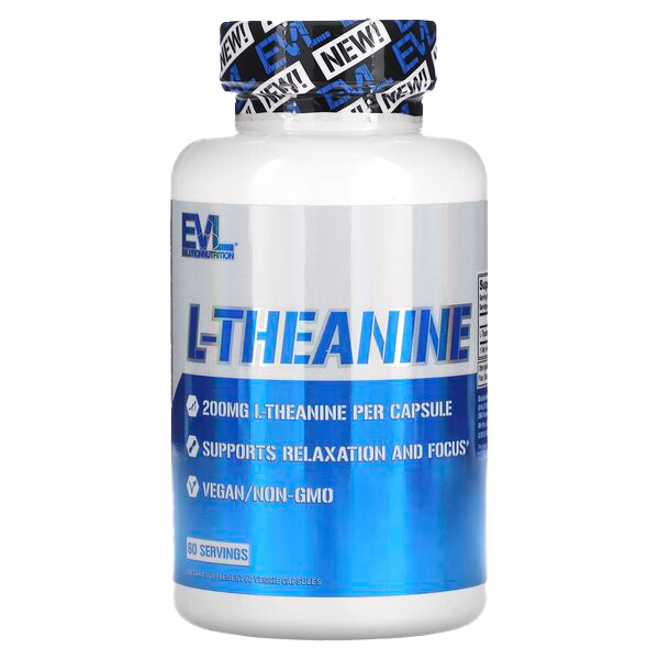 EVLution Nutrition L-Theanine - 60 vcaps