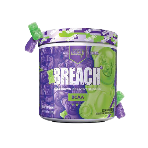 Redcon1 Breach - Aminos, Sour Gummy Bear - 216g