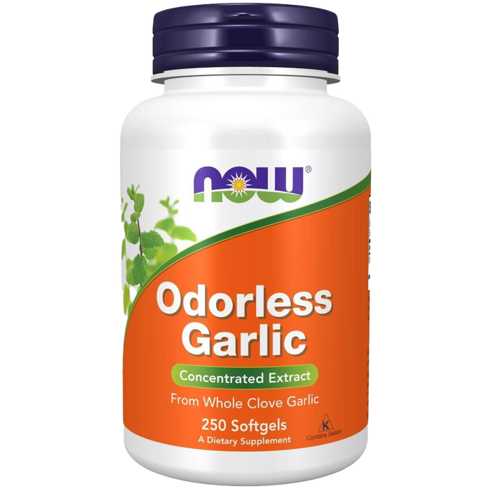 NOW Foods Geruchloser Knoblauch – 250 Kapseln