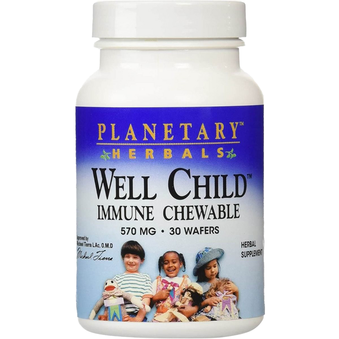 Planetary Herbals Well Child Immune Ă croquer 560 mg 30 plaquettes