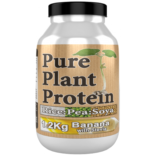 NutriVegan Pure Plant Protein 1.2kg - at MySupplementShop by NutriVegan