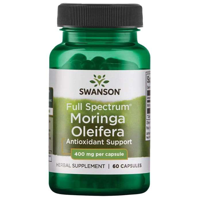 Swanson Full Spectrum Moringa Oleifera 400mg 60 Capsules
