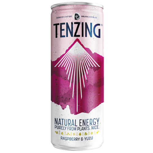 TENZING Natural Energy 12x330ml Raspberry & Yuzu