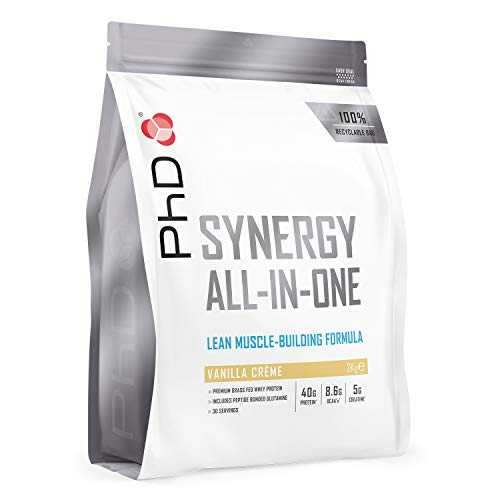PhD Synergy AllInOne Vanilla Creme 2000g - Default Title - Protein at MySupplementShop by PhD
