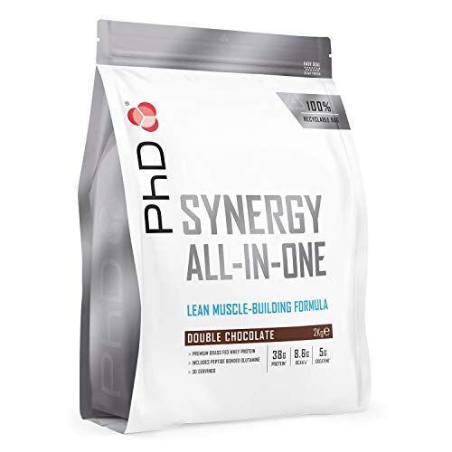 PhD Synergy AllInOne Double Chocolate 2000g - Default Title - Protein at MySupplementShop by PhD