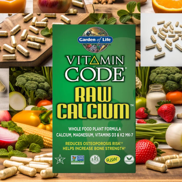 Unlock Natural Bone Strength with Garden of Life Vitamin Code Raw Calcium