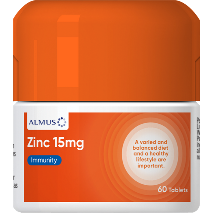 Almus Zinc 15mg Tablets
