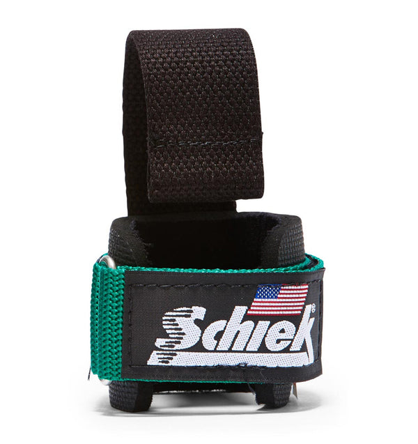 Schiek Model 1000DLS - Dowel Lifting Straps - Green - Lifting Straps at MySupplementShop by Schiek Sports