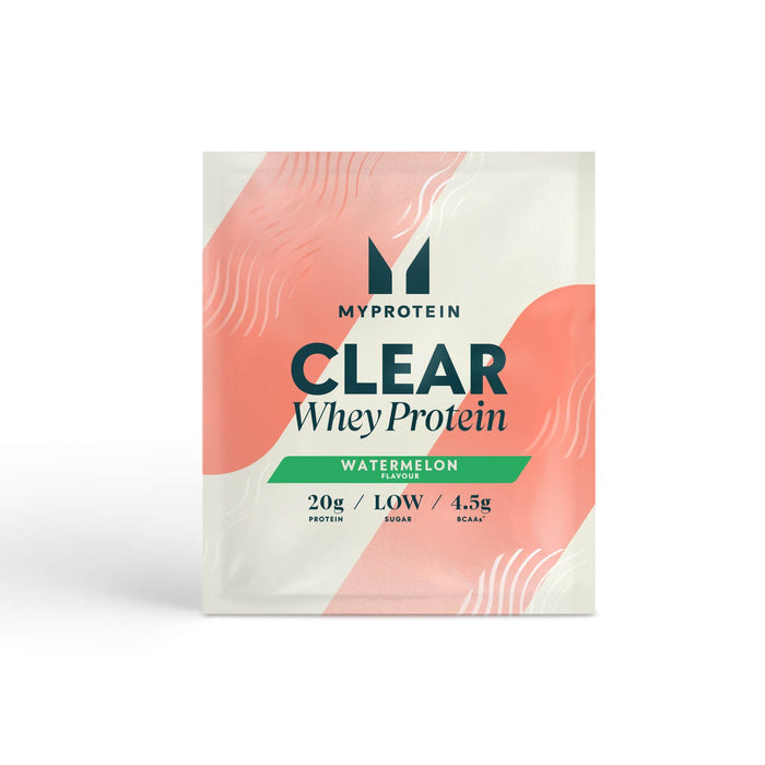 MyProtein Clear Whey Isolate Single Serving 25g sachet - Watermelon - Clear Whey Protein at MySupplementShop by MyProtein