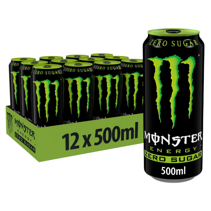 Monster Energy ZERO Sugar - 12 x 500ml