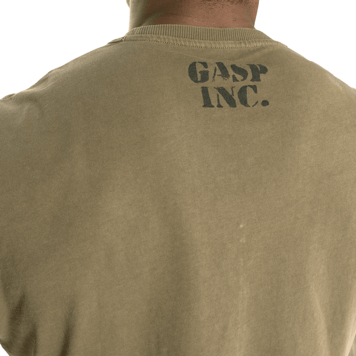 GASP Basic Utility Tee - Wash Green - T-Shirt at MySupplementShop by Gasp