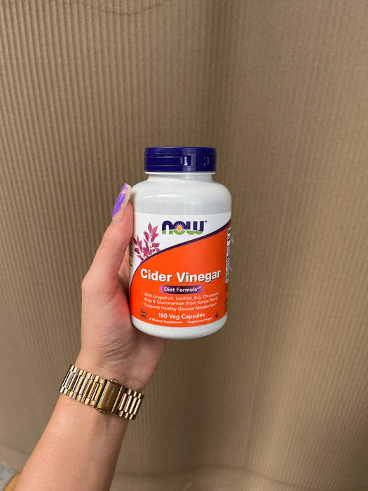 NOW Foods Cider Vinegar - 180 caps