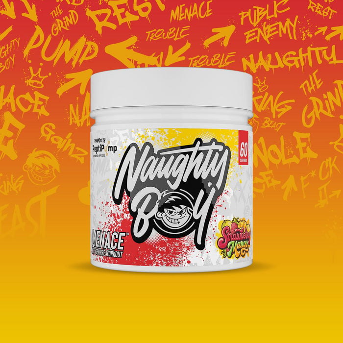 Naughty Boy Menace V2 420g | AI-Powered Peptides for Ultimate Pumps & Performance