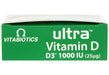 Vitabiotics Ultra D3 1000IU 96 Tablets - Bone Care at MySupplementShop by Vitabiotics