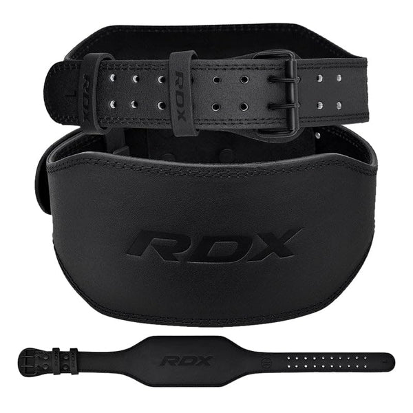 RDX Belt 6" eather Black