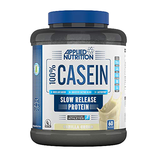 Applied Nutrition Casein 1.8kg Vanilla Cream