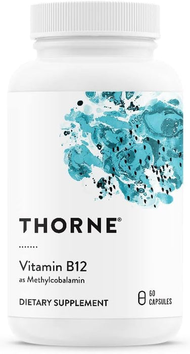 Thorne Research Vitamin B12 60 Capsules - Vitamin at MySupplementShop by Thorne Research