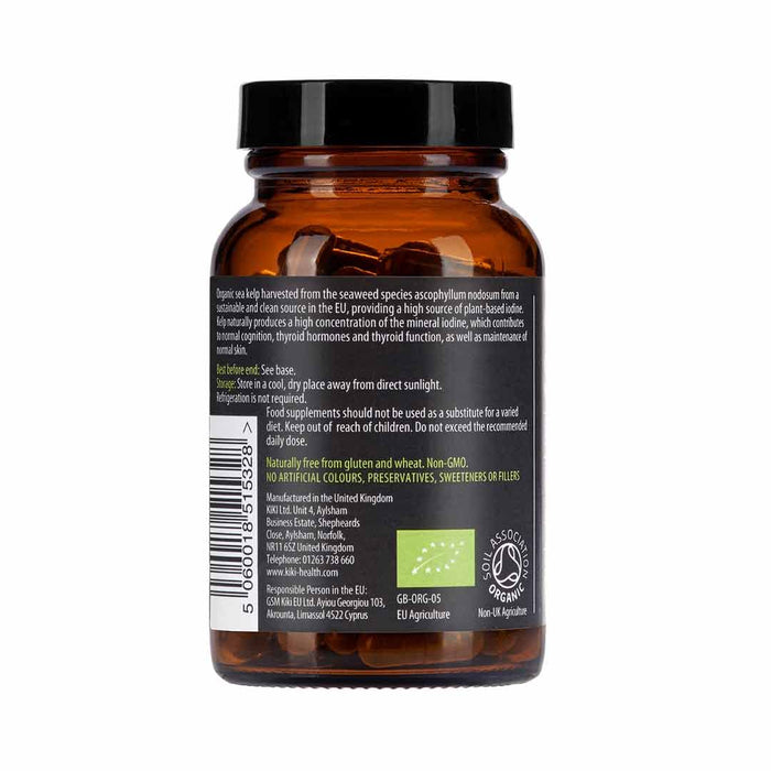 KIKI Health Sea Kelp Organic, 500mg - 90 caps - Health and Wellbeing at MySupplementShop by KIKI Health
