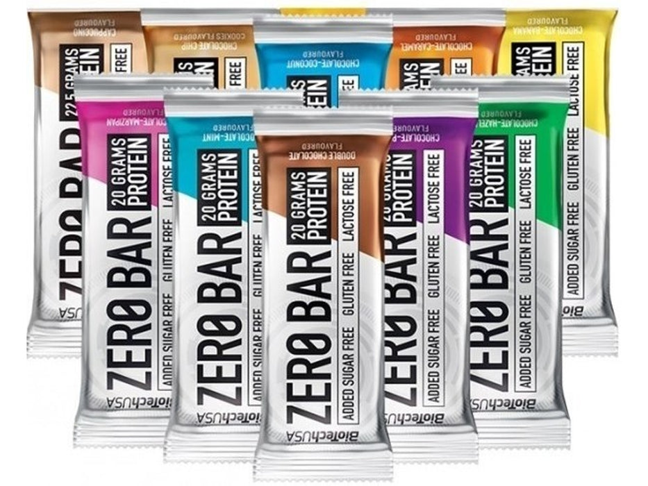 BioTechUSA Zero Bar Flavour Mix - 10 x 50g