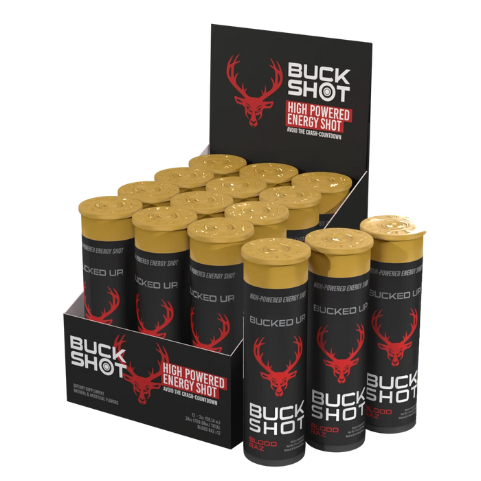 Bucked Up Buck Shot 12x59ml - Pre Workout at MySupplementShop by Bucked Up