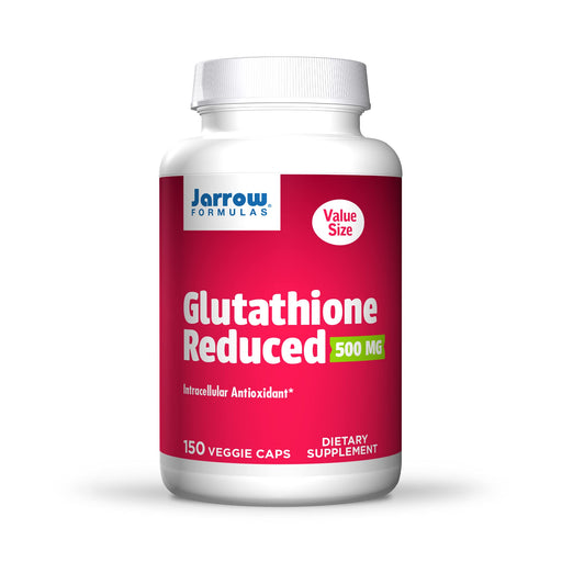 Jarrow Formulas Glutathione Reduced, 500mg - 150 vcaps - Health and Wellbeing at MySupplementShop by Jarrow Formulas