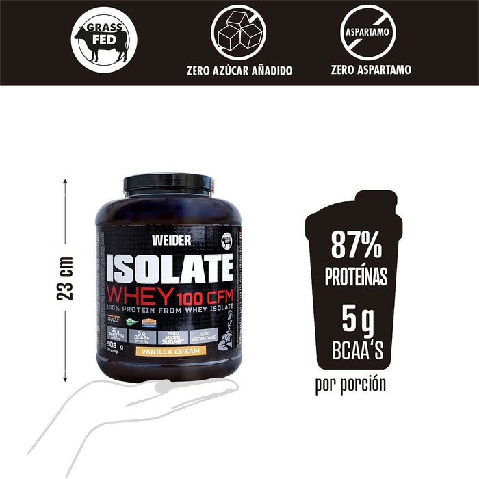 Weider Nutrition Isolate Whey 100 CFM 908g - Whey Proteins at MySupplementShop by Weider