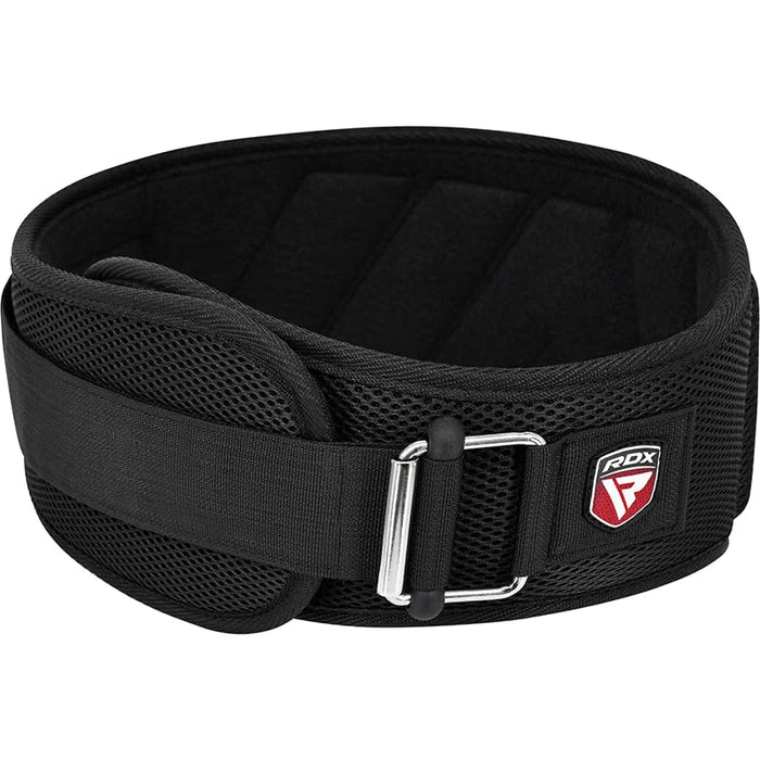 RDX Weight Lifting Belt Eva Curve Rx4 Black