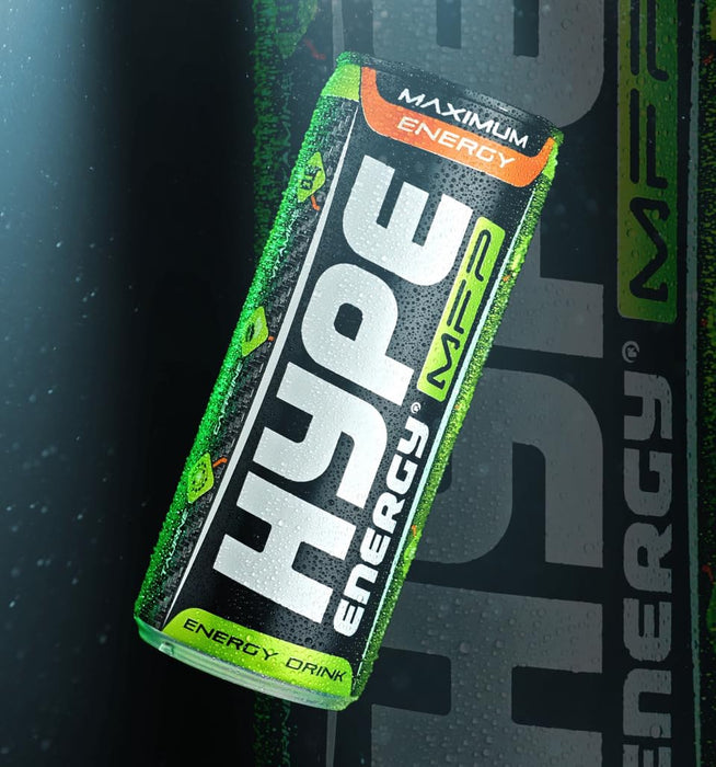 HYPE MFP Maxi Power 24x250ml Energy Drink - Energy Drinks at MySupplementShop by Hype Energy Drinks