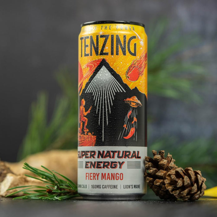 TENZING Super Natural Energy 12 x 330ml - Energy Drinks at MySupplementShop by TENZING Natural Energy