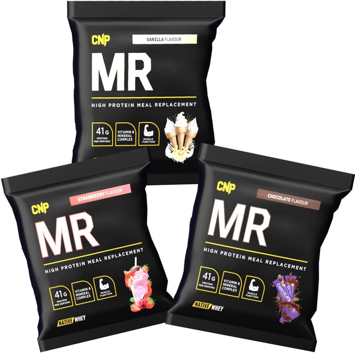 CNP Professional MR, High Protein Complete Meal Replacement Shake Powder 72g x 20 Sachets - Meal Replacement Shake Powder at MySupplementShop by CNP Professional