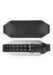 Gorilla Wear 6 Inch Padded Leather Lifting Belt Black/Black - Weight Lifting Belts at MySupplementShop by GORILLA WEAR