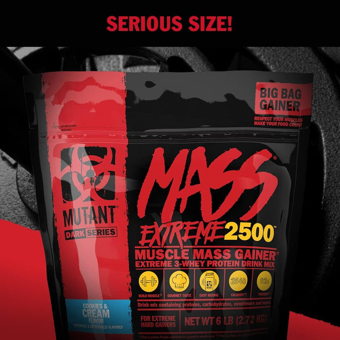 Mutant Mass Extreme Gainer Whey Protein Powder 9.07kg - Protein Powder at MySupplementShop by Mutant